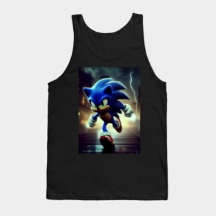 lightning sonic Tank Top